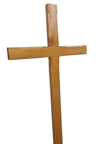 krzyż drewniany inri
